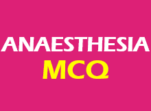 anaesthesia mcq